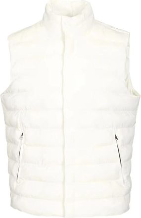 Herno Quilted Down Gilet - Heren - Bodywarmers - Wit - L - Polyester - Jassen