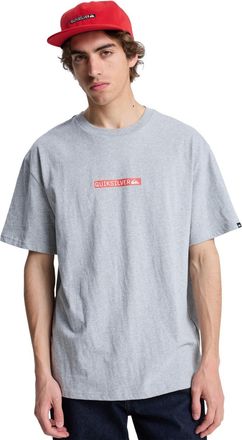 Quiksilver T-Shirt QUIKSILVER Dna Clicker, Herren, Gr. XXL, light grau heather, Obermaterial: 100% Walkfrottier;, Shirts T-Shirt