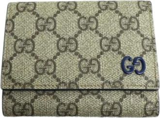 Gucci Pre-owned Fabric Wallet - unisex - Vintage Accessoires - Beige - ONE Size - Vintage