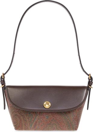 Etro Schoudertas - Dames - Handtassen - Bruin - ONE Size - Leer - Tassen