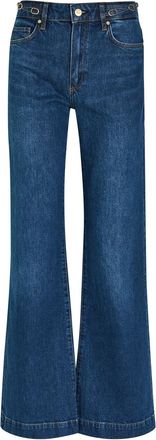 Paige Leenah Slim Wide-leg Jeans - Navy - 27 (W27 / UK8-10 / S)