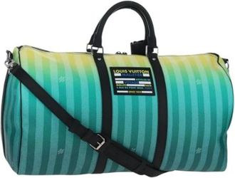 Louis Vuitton Pre-owned Vintage Boston Bag - Dames - Vintage Weekendtas - Groen - ONE Size - Vintage