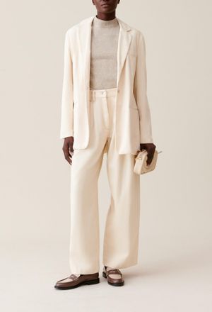 Claudie Pierlot Veste tailleur denim oversized