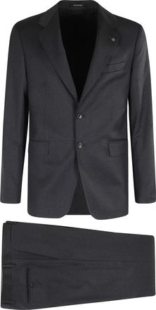 Tagliatore Napoli Suit - male - Tagliatore - Single Breasted Suits - Gray - 2XL - Suits