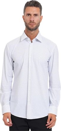 HUGO BOSS P-Hank Kent Shirt - Heren - Zakelijke Overhemden - Blauw - 6XL - Overhemden