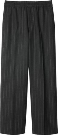 Burberry Pinstripe Wool Tailored Trousers, Brand Size 48 ( Waist Size 32.7 )