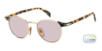 David Beckham DB 1223/S HM2/5F Mens Sunglasses Gold Size 49
