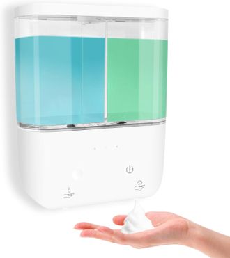 OEM Dispensador Autom&aacute;tico De Gel Hidroalcoh&oacute;lico En Espuma Para Ba&ntilde;o: De Pared, Recargable, Sin Contacto, Ajustable, Autom&aacute;tico, Inteligente, El&eacute;ctrico, 