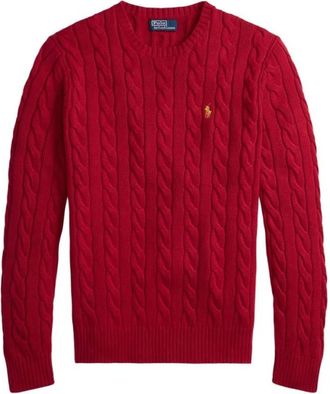 Polo Ralph Lauren Cable-Knit Cotton Jumper, Size X-Large