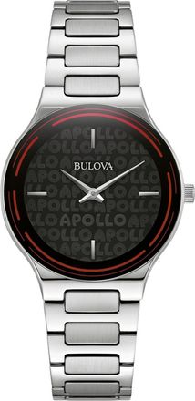 Bulova Womens Apollo Black Dial Watch