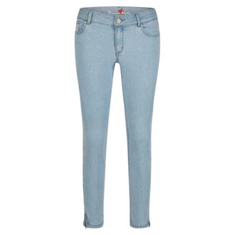 Buena Vista Dames, Jeans, Blauw, Maat: S Katoen