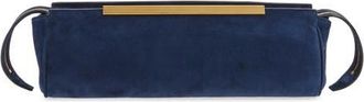 Khaite Donna Evening Clutch in Midnight Navy at Nordstrom