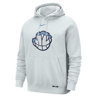 Nike Memphis Grizzlies City Edition Nike Mens Club Hoodie in Grey | HQ5542-043