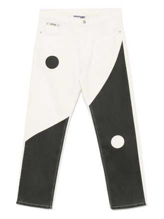 Moschino two-tone jeans - Neutrals