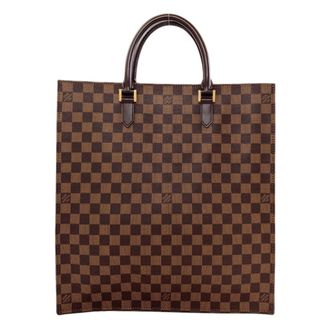 Louis Vuitton Damier Damier Canvas Ebene Damier Canvas Tote Bag (Pre-Owned)