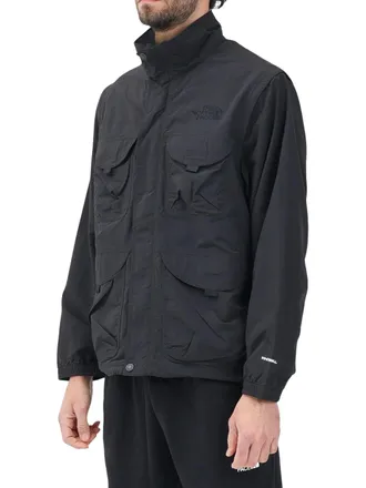 The North Face Black Nylon Windbreaker Jacket