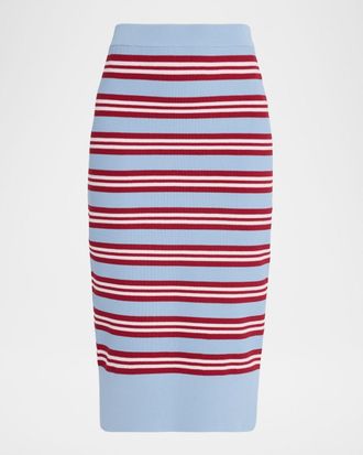 Aknvas Rosalyn Knit Pencil Skirt