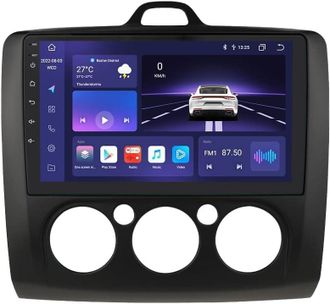OEM Autoest&eacute;reo Android Bluetooth Manos Libres Compatible Con Ford Focus Exi Mt 2 3 Mk2 / Mk3 2004-2011 Pantalla T&aacute;ctil Hd Compatible Con Apple Car Stereo