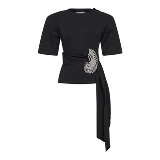 Giuseppe Di Morabito Blouses, female, Black, Size: L Giuseppe di Morabito T-shirts and Polos Black