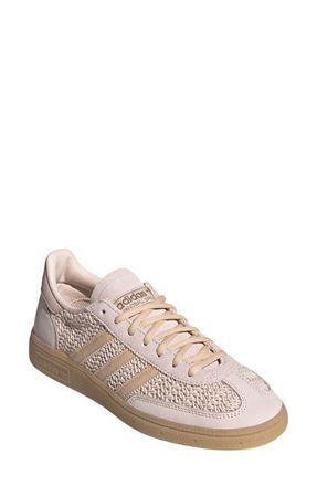 adidas Handball Spezial Sneaker in Quartz/halo Blush/gum 3 at Nordstrom, Size 5.5