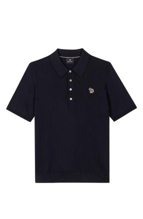Paul Smith Zebra Bad Polo Sweater in Very Dark Navy at Nordstrom, Size Xx-Large