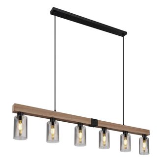 Globo Lighting L&aacute;mpara Colgante - Hadera - Natural - Metal - Gran
