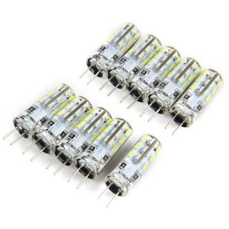 OEM Bombillas Led G4 Smd 3014 Dc 12v, Muy Brillantes, Para L&aacute;mparas De Ara&ntilde;a - Blanco C&aacute;lido - 4,5w