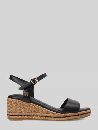 Tommy Hilfiger Espadrilles mit Keilabsatz in BLACK, Gr&ouml;&szlig;e 36