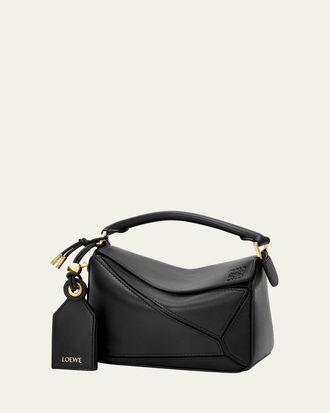 Loewe Puzzle Mini Top-Handle Bag in Nappa Leather