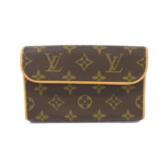 Louis Vuitton Monogram Brown Marron Coated Canvas Fanny Pack Pochette (Pre-Owned)