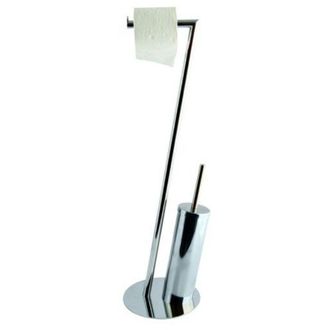 MSV Portarollos Escobillero Combinado Cromo Gris Msv