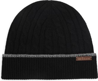 Kiton Cable-Knit Beanie