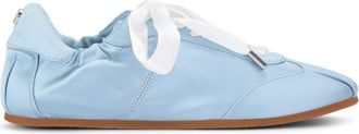 Steve Madden Womens Artiste Pale Blue Sneakers