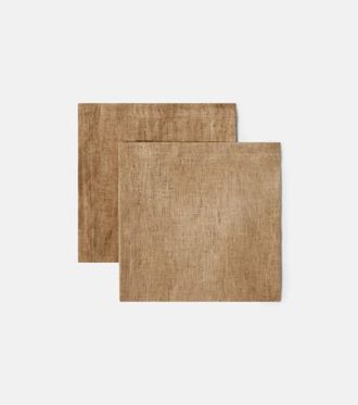 Lyria Alfeo set of 2 linen napkins