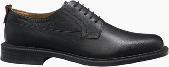 HUGO BOSS Mens HUGO Lysander derb grlt Shoes 001 Black - Size: 10