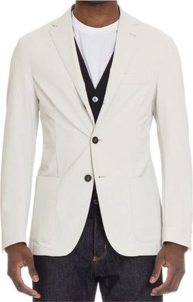 Eleventy Blazer - Heren - Blazers - Wit - L - Jassen