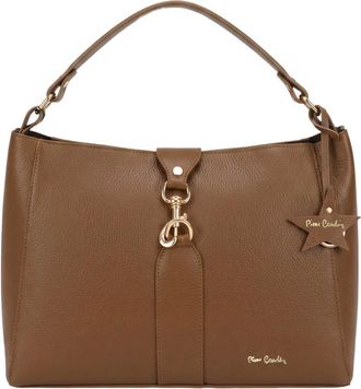Pierre Cardin Handbags - Dames - Tassen - Bruin - Maat: ONE Size Leer