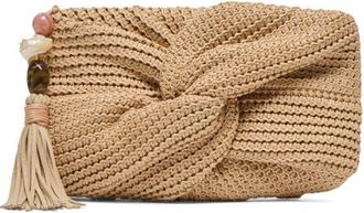 Dolce Vita Elowen Raffia Clutch in Natural at Nordstrom