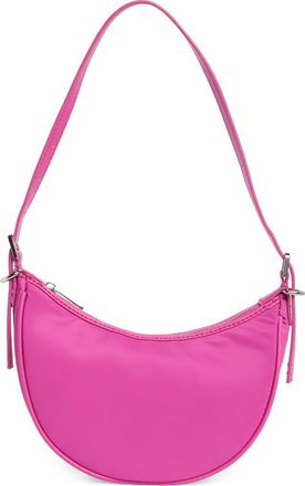 Madden Girl Crescent Shoulder Bag in Fuchsia at Nordstrom Rack