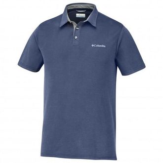 Columbia Nelson Point Polo Polo-Shirt f&uuml;r Herren | blau