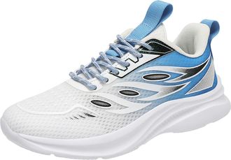 Generic 2026 Running Shoes Men and Women Comfortable Mesh Breathable Couple Sneakers (Blue, 5.5)