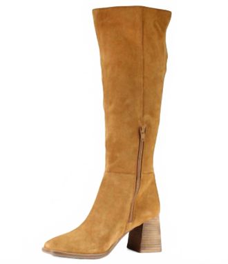 Diba Womens Mar Velus Suede Boot In Tan