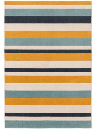 benuta Alfombra azul/amarillo 120x170