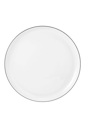 SELTMANN WEIDEN Speiseteller, Schwarz, Wei&szlig;, Keramik, rund, Geschirr, Teller, Speiseteller