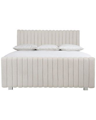 Bernhardt Silhouette Channel Upholstered Panel Bed