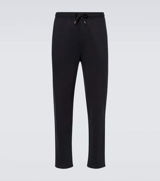 Brunello Cucinelli Pantaloni sportivi in jersey di misto cotone