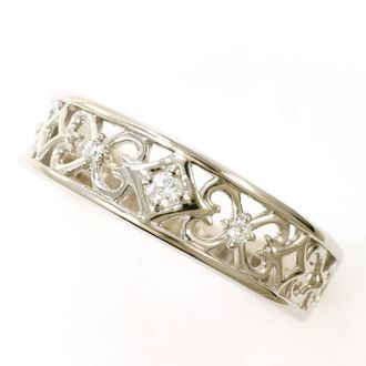 C&A Platinum Platinum 900 Band Ring (Pre-Owned)