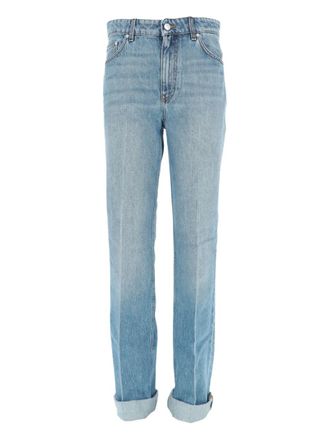 Stella McCartney faded jeans - women - Cotton - 28 - Blue