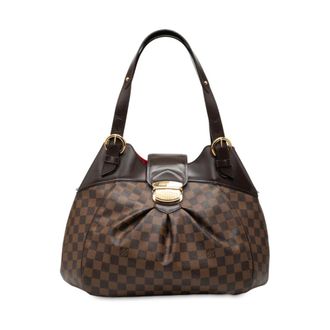 Louis Vuitton Pre-owned Shoulder Bags, female, Brown, Size: ONE SIZE Pre-owned Leather Shoulder Bag