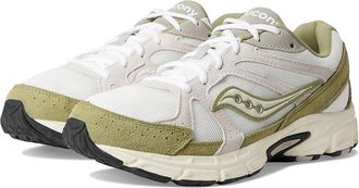 Saucony Originals Ride Millennium Lace-up Boots White/Green : Mens 10 - Womens 11.5 Medium, Leather